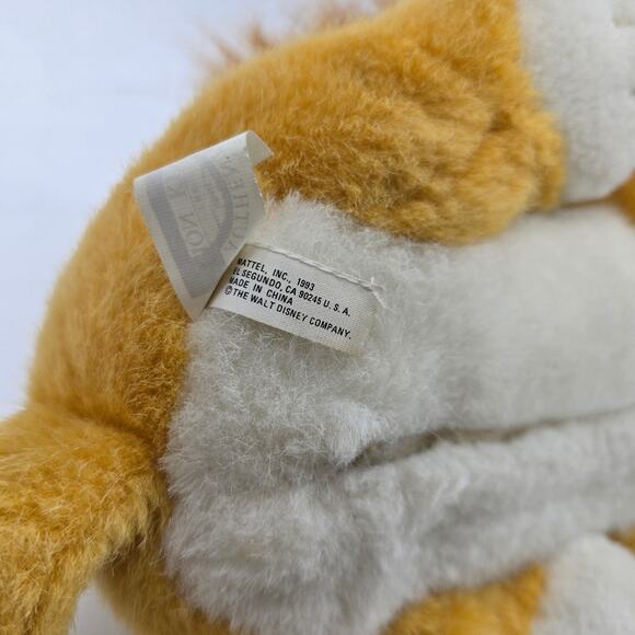 Vintage 1993 Disney The Lion King Simba Hand Puppet Plush  – 21” Mattel - Picture 8 of 10